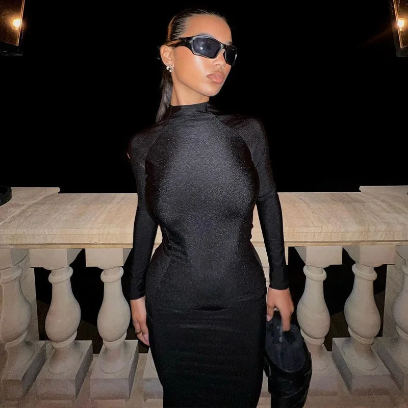 Alinemyer Casual Fashion Long Sleeve Maxi Dress Outfits for Women Bodycon Robes Dresses Party Club 2023 Spring Solid Clothes
Alinemyer Casual Fashion Long Sleeve Maxi Dress Outfits for Women Bodycon Robes Dresses Party Club 2023 Spring Solid Clothes