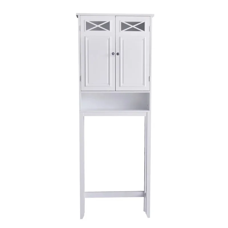 Teamson Home Dawson Over The Toilet Space Saver Bathroom Storage Cabinet with Adjustable Shelves, White
Teamson Home Dawson Over The Toilet Space Saver Bathroom Storage Cabinet with Adjustable Shelves, White