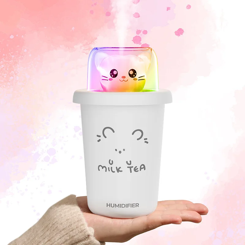 350ML USB Rechargeable Electric Humidifier For Home Aroma Diffuser Purifier Office Car freshener With Colorful Night Light
350ML USB Rechargeable Electric Humidifier For Home Aroma Diffuser Purifier Office Car freshener With Colorful Night Light