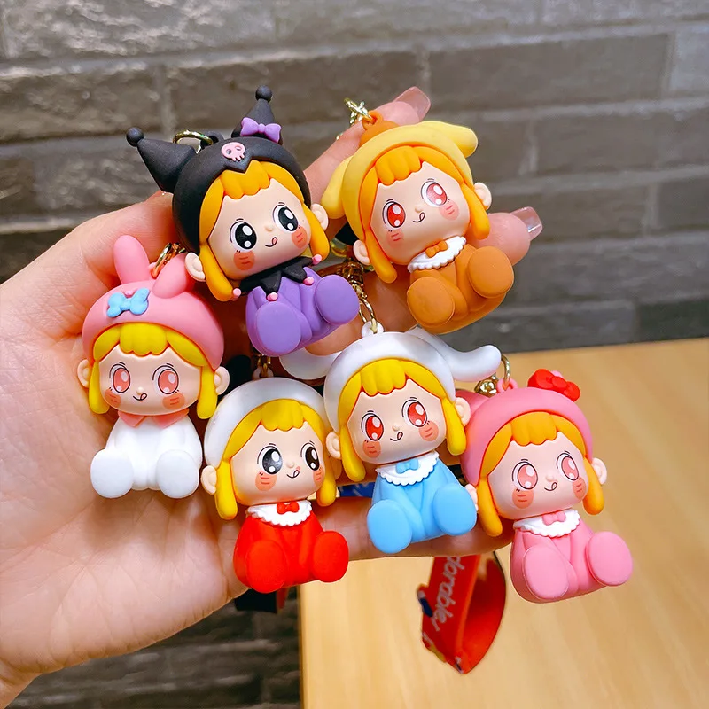 2022 new cartoon sitting naughty cute doll keychain female car creative key chain schoolbag pendant wholesale
2022 new cartoon sitting naughty cute doll keychain female car creative key chain schoolbag pendant wholesale