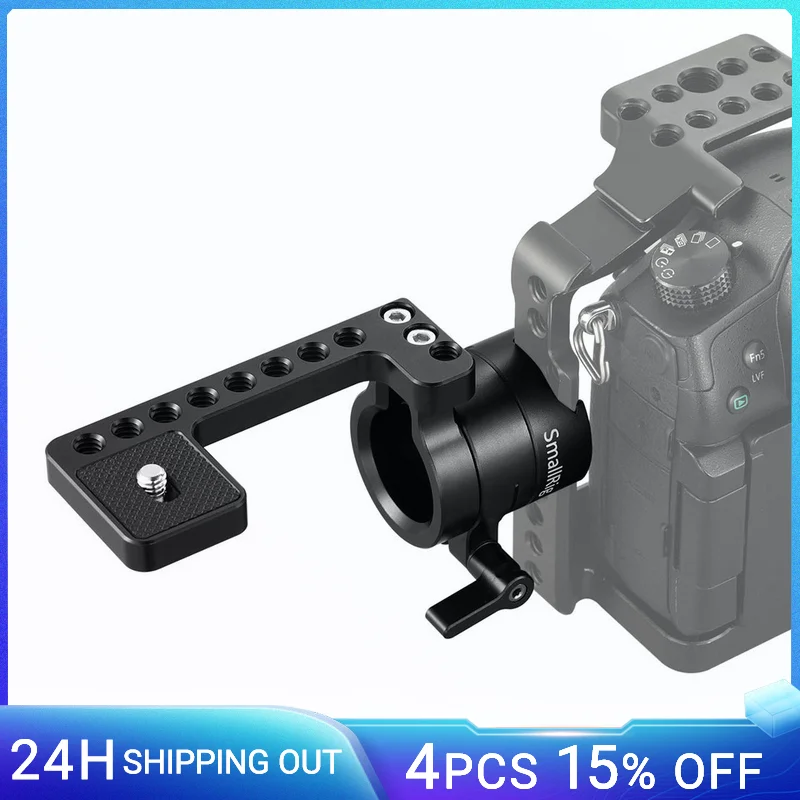 SmallRig EVF Mount LCD Monitor L-образный кронштейн с зажимом Nato для BMVA/ SmallHD 502HD/Zacuto Gratical HD Monitor - 1594
SmallRig EVF Mount LCD Monitor L-образный кронштейн с зажимом Nato для BMVA/ SmallHD 502HD/Zacuto Gratical HD Monitor - 1594