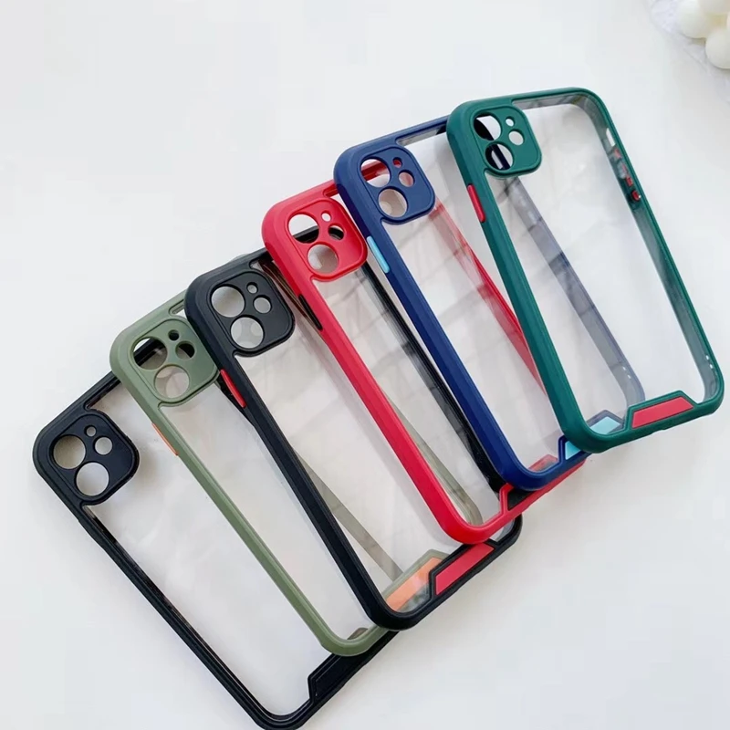 100pc Shockproof Bumper Armor Phone Case For iPhone 12 11 Pro Max XR XS Max X 7 8 Plus 12Pro SE Camera Protect PC TPU Back Cover
100pc Shockproof Bumper Armor Phone Case For iPhone 12 11 Pro Max XR XS Max X 7 8 Plus 12Pro SE Camera Protect PC TPU Back Cover