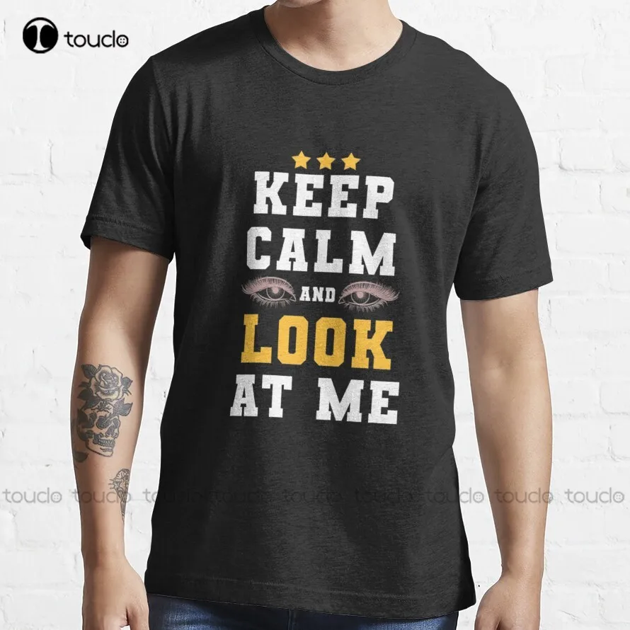 Keep Calm And Look At Me Trending T-Shirt Black Shirts For Women Funny Art Harajuku Streetwear Cartoon Tee Xs-5Xl Custom Gift
Keep Calm And Look At Me Trending T-Shirt Black Shirts For Women Funny Art Harajuku Streetwear Cartoon Tee Xs-5Xl Custom Gift