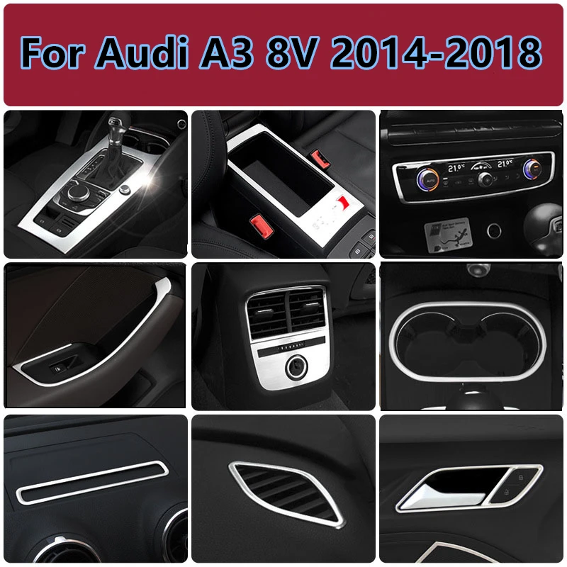 Для Audi A3 8V 2014-2019 Внутренняя крышка из нержавеющей стали отделка автомобильные аксессуары автостайлинг
Для Audi A3 8V 2014-2019 Внутренняя крышка из нержавеющей стали отделка автомобильные аксессуары автостайлинг