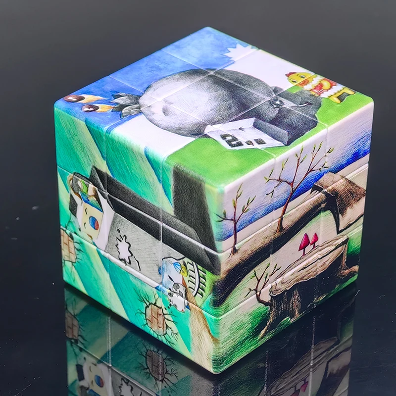 3X3X3 3D Printing Creative Cartoon Speed Cube Professional Special Shaped Magic Home Fidget Toys Puzzles For Children Adults
3X3X3 3D Printing Creative Cartoon Speed Cube Professional Special Shaped Magic Home Fidget Toys Puzzles For Children Adults