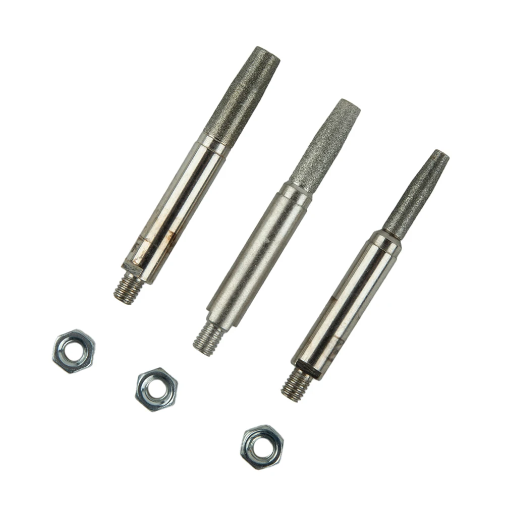 6pcs 50mm Chainsaw Teeth Sharpener Grinding Head Diamond Coated Cylindrical Burr 4/5/6mm For Portable Hand Chain Grinder
6pcs 50mm Chainsaw Teeth Sharpener Grinding Head Diamond Coated Cylindrical Burr 4/5/6mm For Portable Hand Chain Grinder