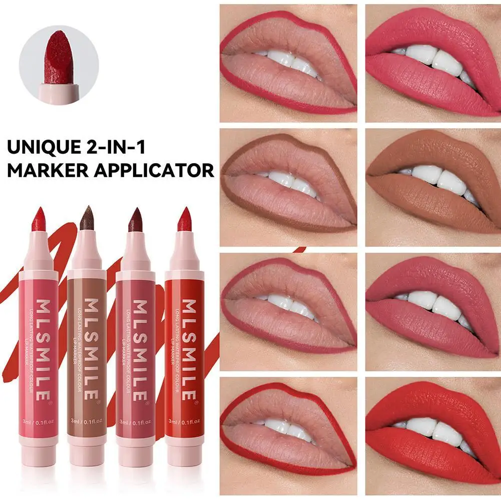 Matte Lip Stain Marker Waterproof Long Lasting Color Effect Lip Pen Sweat Proof Hydrating Non Smudge Matte Finishing Lips Makeup
Matte Lip Stain Marker Waterproof Long Lasting Color Effect Lip Pen Sweat Proof Hydrating Non Smudge Matte Finishing Lips Makeup