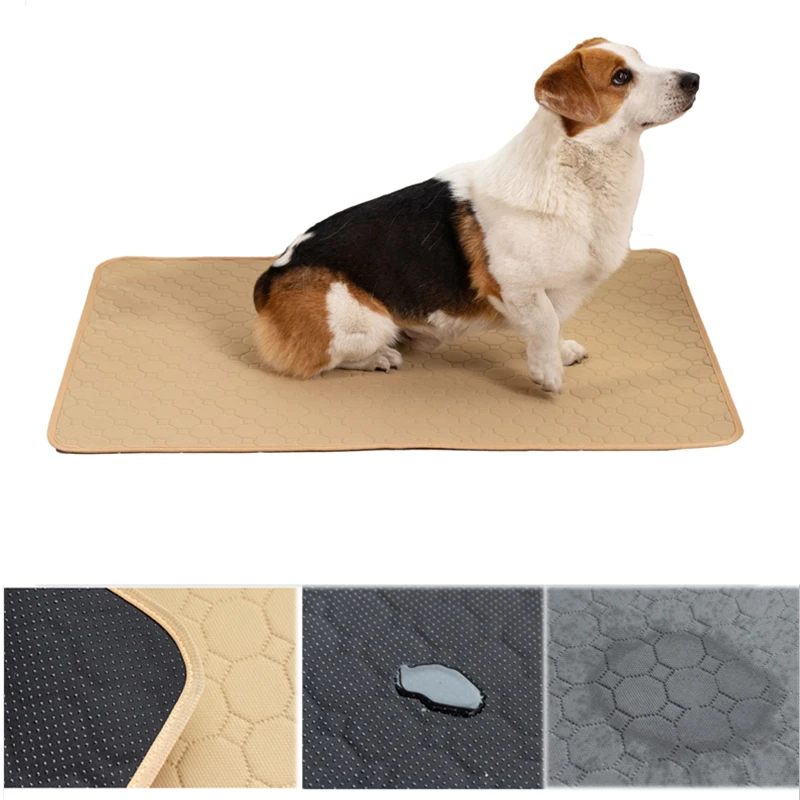 Washable Dog Pet Diaper Mat Waterproof Reusable Training Pad Urine Absorbent Environment Protect Diaper Mat Dog Car Seat Cover 
Washable Dog Pet Diaper Mat Waterproof Reusable Training Pad Urine Absorbent Environment Protect Diaper Mat Dog Car Seat Cover