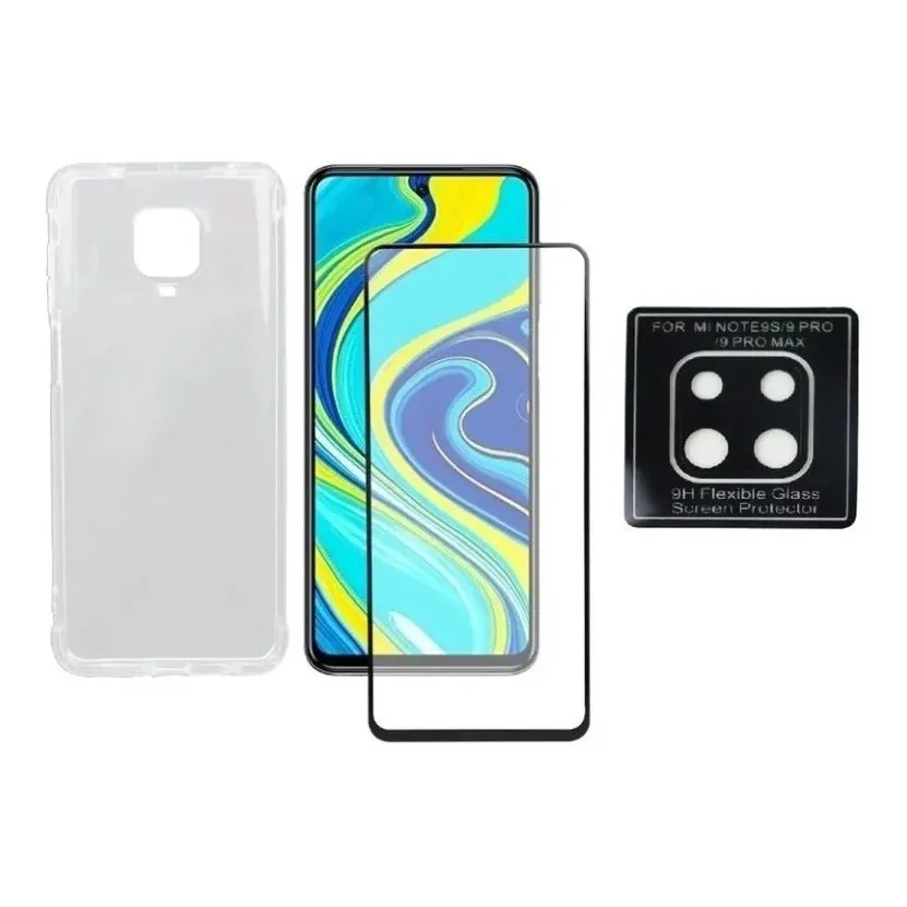 Kit Capa Capinha Anti Shock Xiaomi Note 9s/Note 9 Pro + Pelicula Vidro 3D+Pelicula Camera 3D
Kit Capa Capinha Anti Shock Xiaomi Note 9s/Note 9 Pro + Pelicula Vidro 3D+Pelicula Camera 3D