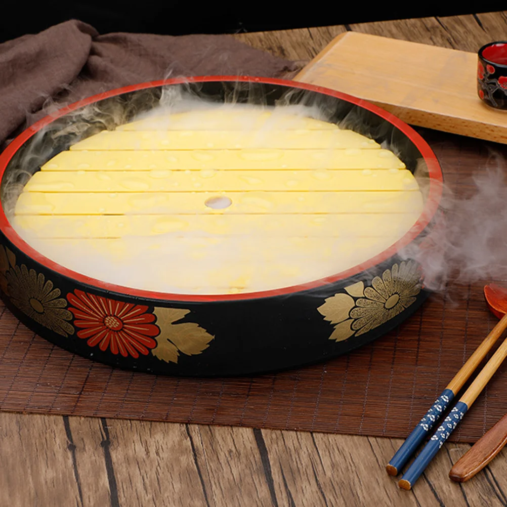 Sushi Plate Serving Salmon Round Platter Dish Creative Tableware Tray Sashimi Storage
Sushi Plate Serving Salmon Round Platter Dish Creative Tableware Tray Sashimi Storage