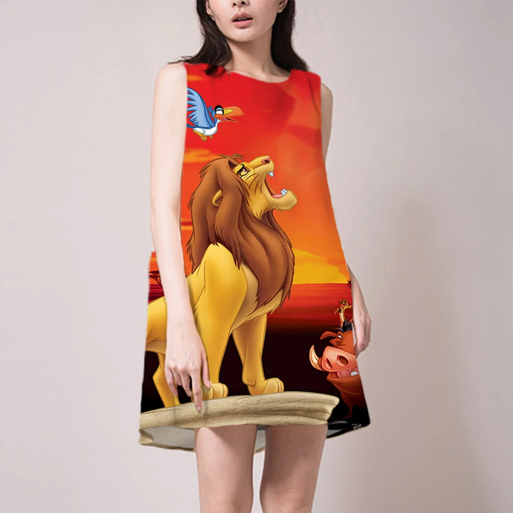 Disney Brand Lion King Cartoon Dress Women Vestido Sexy Mini Sexy Cosplay Boho Gothic 3d Print Womens Summer Clothing Elegant
Disney Brand Lion King Cartoon Dress Women Vestido Sexy Mini Sexy Cosplay Boho Gothic 3d Print Womens Summer Clothing Elegant