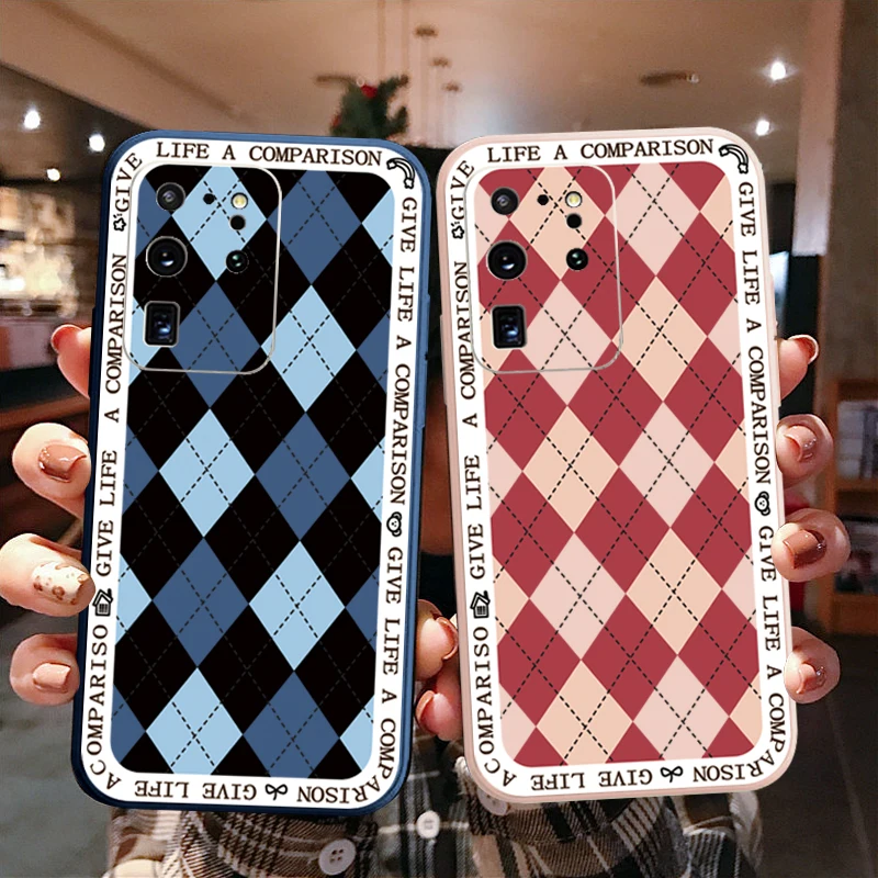 Phone Case For Samsung Galaxy S21 Ultra S20 FE S10 Plus Note 10 Checkered Straight Edge Soft Silicone Protective Cover Shell
Phone Case For Samsung Galaxy S21 Ultra S20 FE S10 Plus Note 10 Checkered Straight Edge Soft Silicone Protective Cover Shell