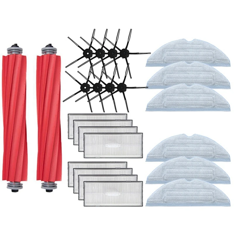 For Roborock S7 T7S T7PLUS HEPA Accessories Of Filter Detachable Rubber Main Brush/Side Brush Vacuum Cleaner Parts
For Roborock S7 T7S T7PLUS HEPA Accessories Of Filter Detachable Rubber Main Brush/Side Brush Vacuum Cleaner Parts