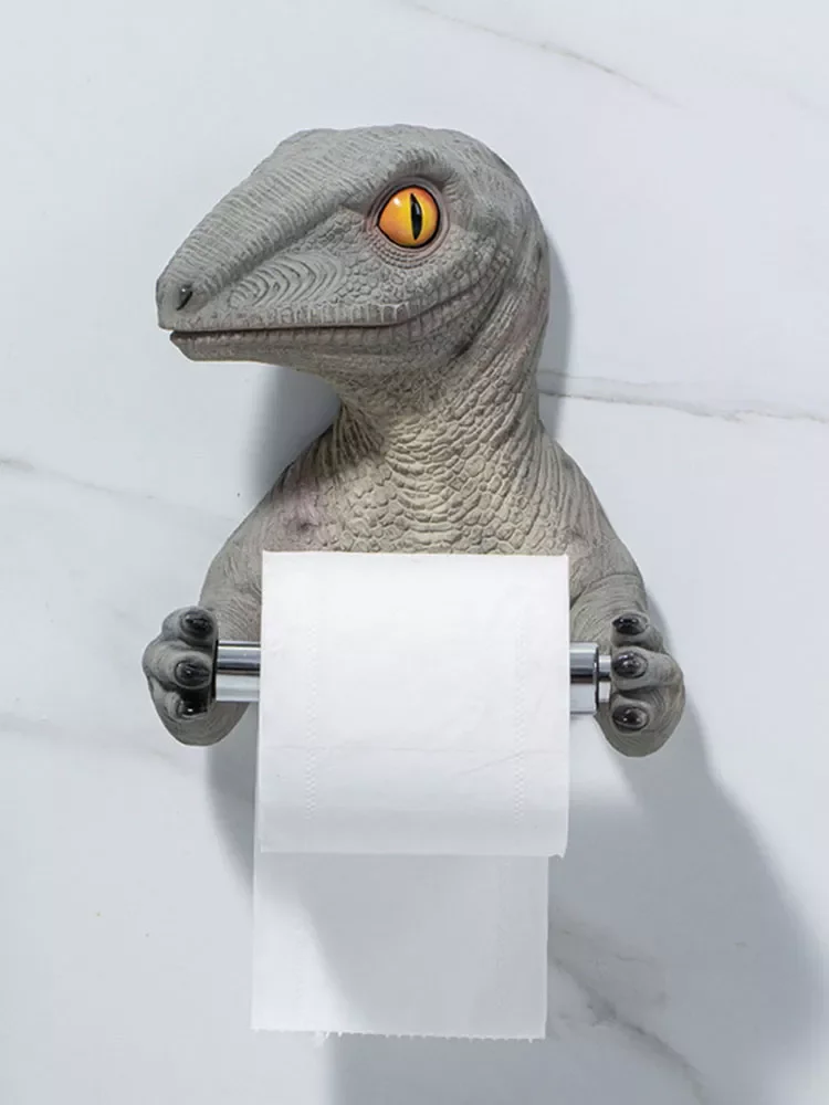 Creative Dinosaur Toilet Paper Paper Rack Bathroom Storage Rack Toilet Paper Towel Holders Rack Roll Barrel Punching Tissue Box
Creative Dinosaur Toilet Paper Paper Rack Bathroom Storage Rack Toilet Paper Towel Holders Rack Roll Barrel Punching Tissue Box
