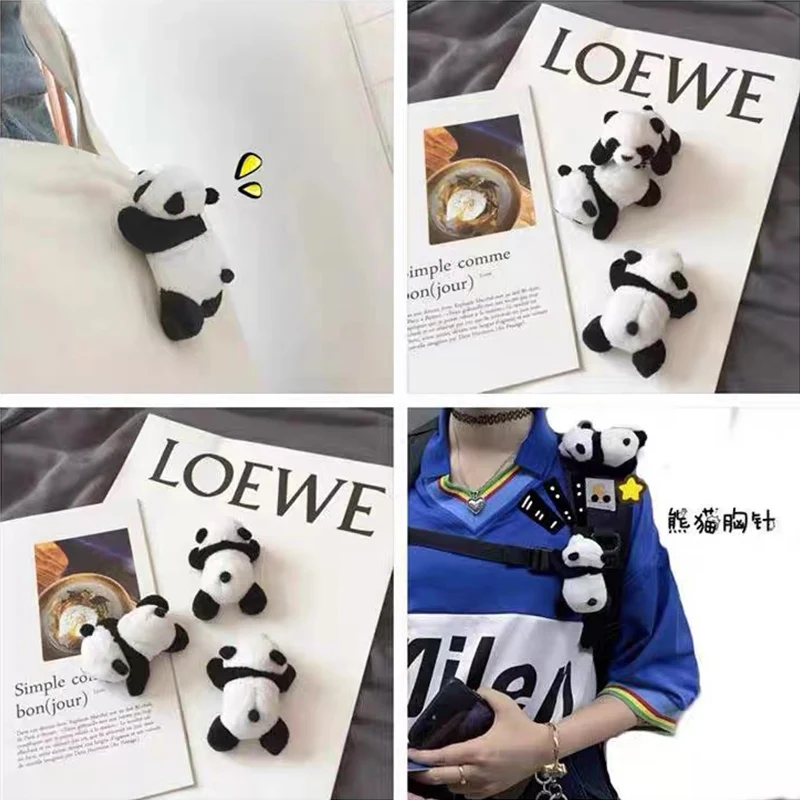 Kiss Jewelry Cute Cartoon Panda Animal Brooch Pins for Women Men Tarepanda Panda Head Brooch Bag Clothes Lapel Badge Accessories
Kiss Jewelry Cute Cartoon Panda Animal Brooch Pins for Women Men Tarepanda Panda Head Brooch Bag Clothes Lapel Badge Accessories