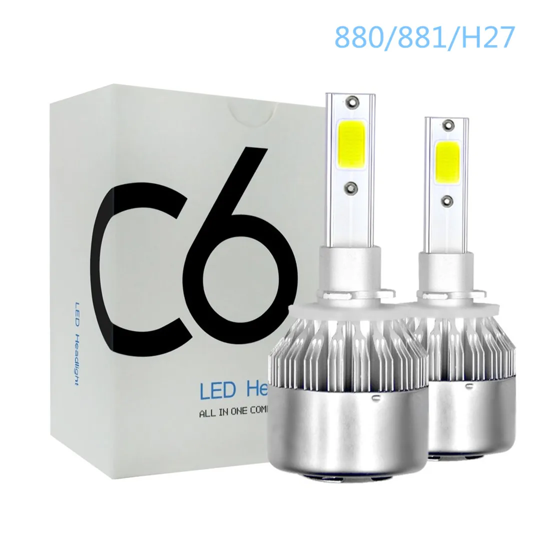 2Pcs 880 881 H27 LED Car Headlights Bulbs H7 H4 H1 H3 H8 H9 H11 881 9007 Car Fog Lights 6000K 3000K For Auto 12V Super Bright
2Pcs 880 881 H27 LED Car Headlights Bulbs H7 H4 H1 H3 H8 H9 H11 881 9007 Car Fog Lights 6000K 3000K For Auto 12V Super Bright