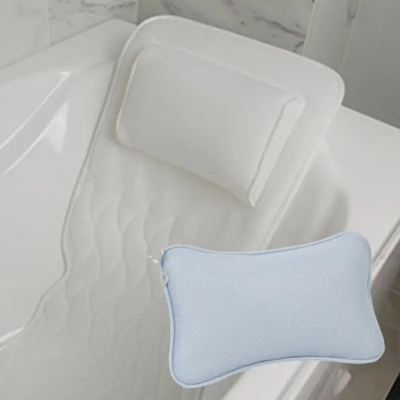 3D Mesh Bone Type Bath Pillow 2 Suction Cups Thickening Home Bathroom Non-slip Bath Pillow Hotel Spa Massage Pillow Bath Pillow
3D Mesh Bone Type Bath Pillow 2 Suction Cups Thickening Home Bathroom Non-slip Bath Pillow Hotel Spa Massage Pillow Bath Pillow