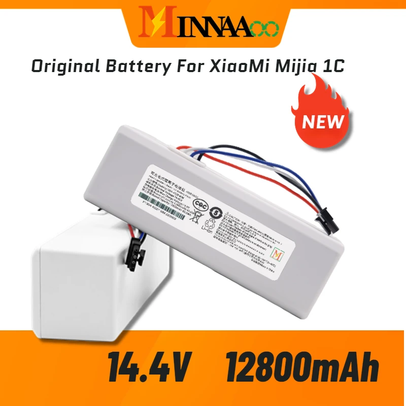 14.4V for Xiaomi Robot Battery 1C STYTJ01ZHM Mijia Mi Vacuum Cleaner Sweeping Mopping Robot Replacement Battery G1
14.4V for Xiaomi Robot Battery 1C STYTJ01ZHM Mijia Mi Vacuum Cleaner Sweeping Mopping Robot Replacement Battery G1