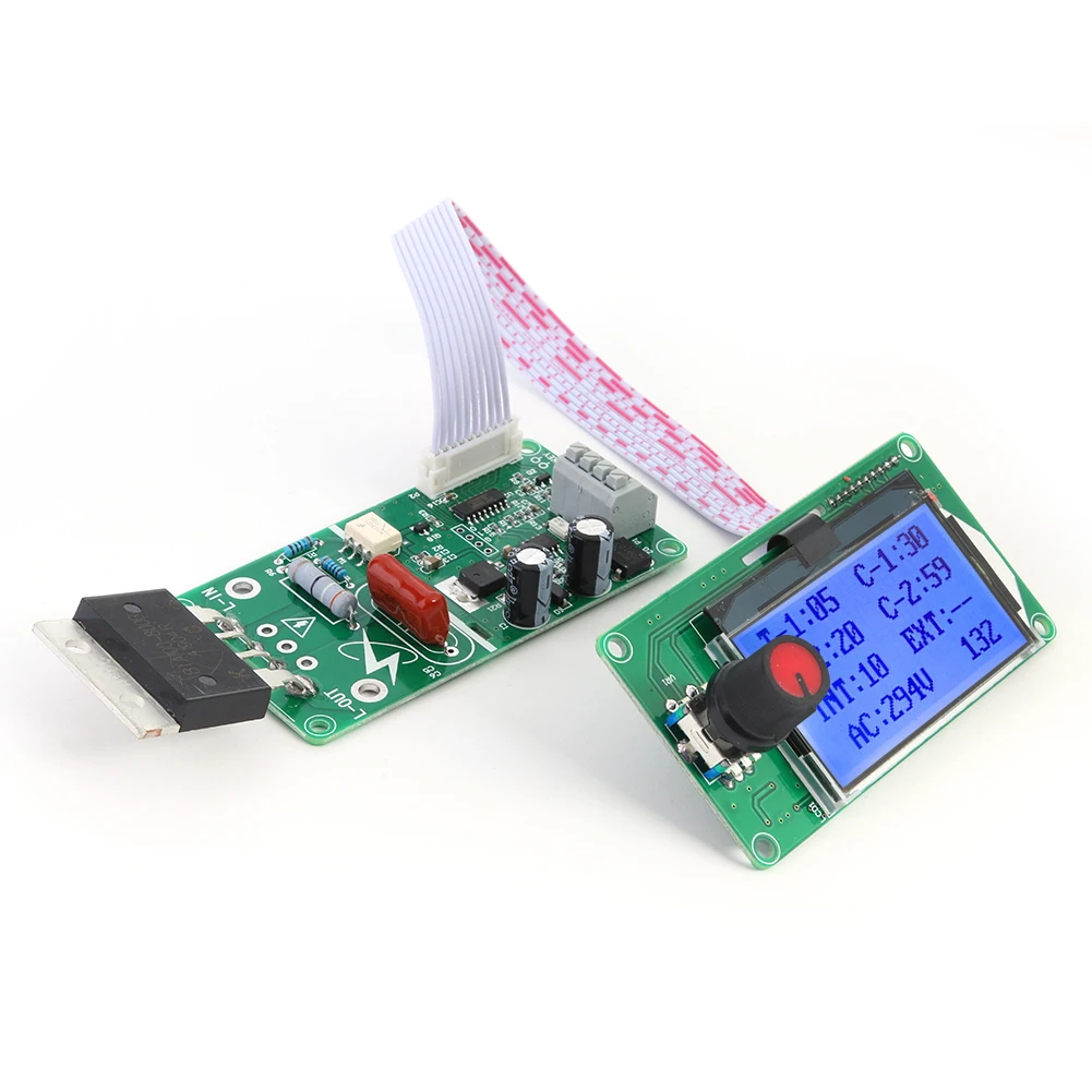 100A Spot Welding Machine Control Board Digital LCD Display Spot Welder Double Dual Pulse Encoder Time Control Module
100A Spot Welding Machine Control Board Digital LCD Display Spot Welder Double Dual Pulse Encoder Time Control Module
