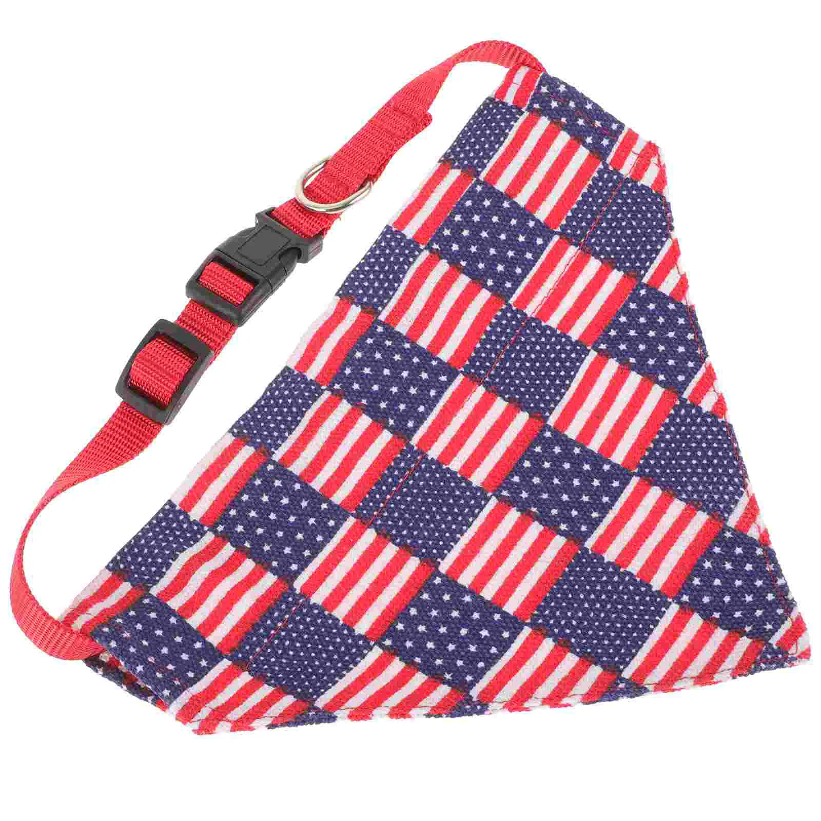 Adjustable Decorative American Flag Puppy Triangle Scarfs Holiday Dog Bandanas
Adjustable Decorative American Flag Puppy Triangle Scarfs Holiday Dog Bandanas