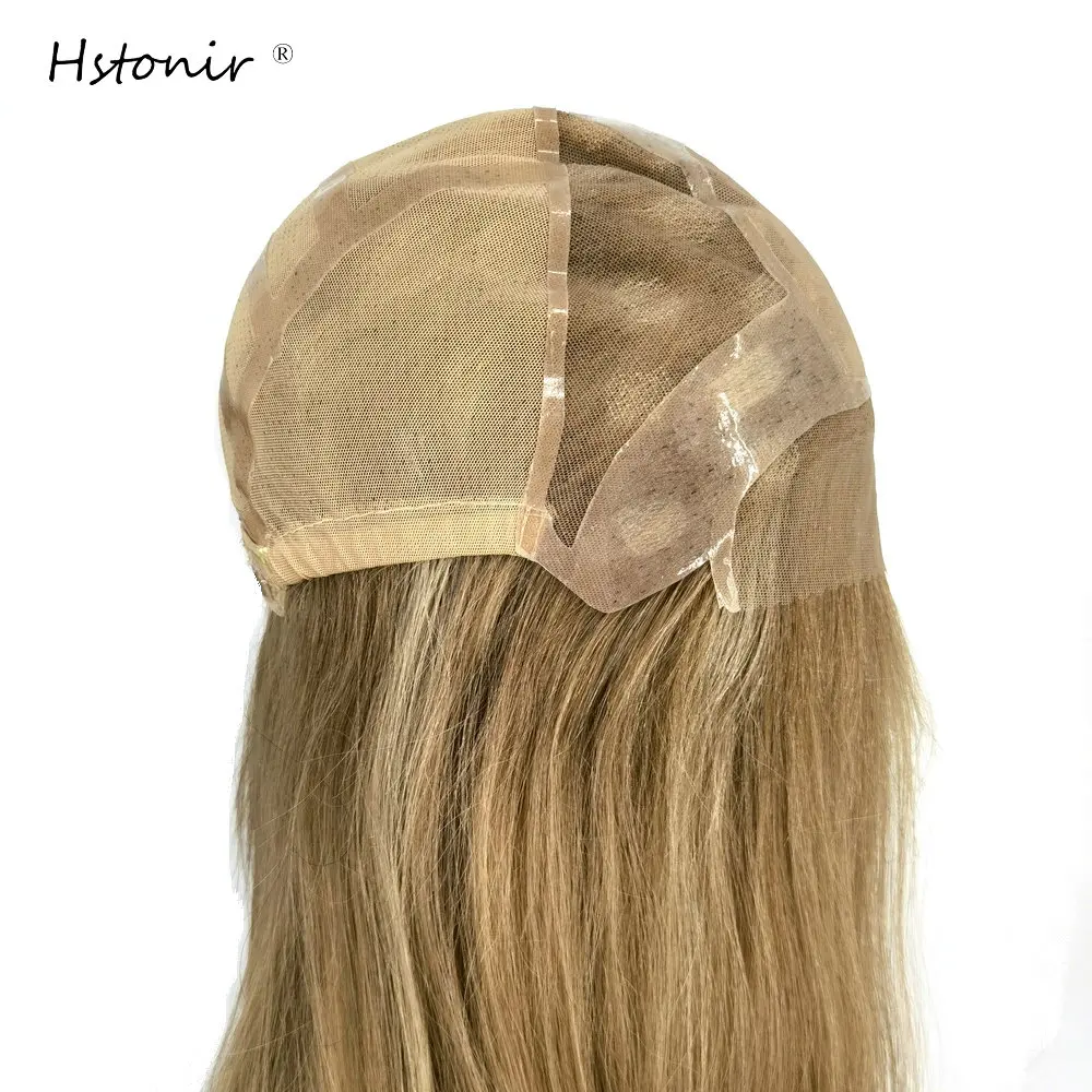 Hstonir Glueless Medical Wig Silicon With Net European Remy Hair Wig For White Lace Front Silk Top G043
Hstonir Glueless Medical Wig Silicon With Net European Remy Hair Wig For White Lace Front Silk Top G043