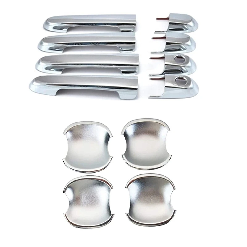 Chrome Door Handle Car Door Wrist Cover Trim for Hyundai Tucson 2004 2005 2006 2007 2008 2009 2010 Car Accessories
Chrome Door Handle Car Door Wrist Cover Trim for Hyundai Tucson 2004 2005 2006 2007 2008 2009 2010 Car Accessories