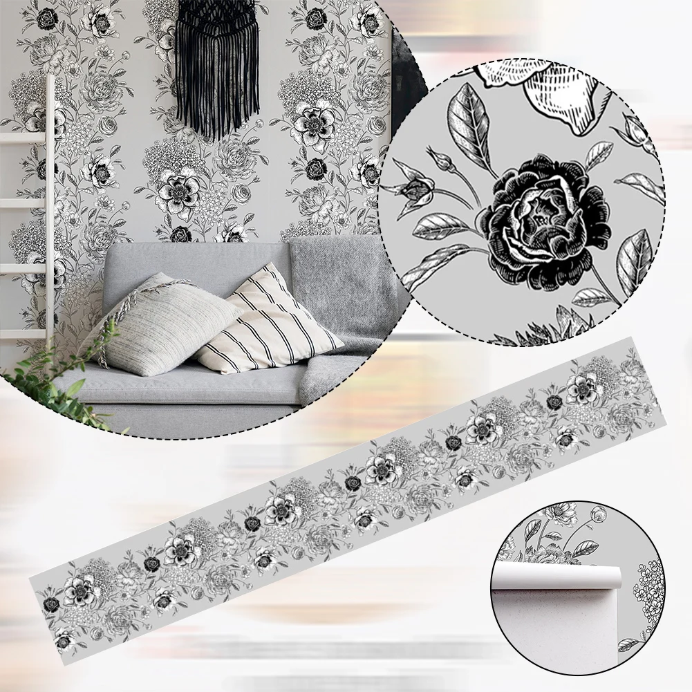 1pc Floral Stickers Bedroom Living Room PVC Wall Stickers Mural Home Decoration 45x300cm Removable Matte Stickers
1pc Floral Stickers Bedroom Living Room PVC Wall Stickers Mural Home Decoration 45x300cm Removable Matte Stickers