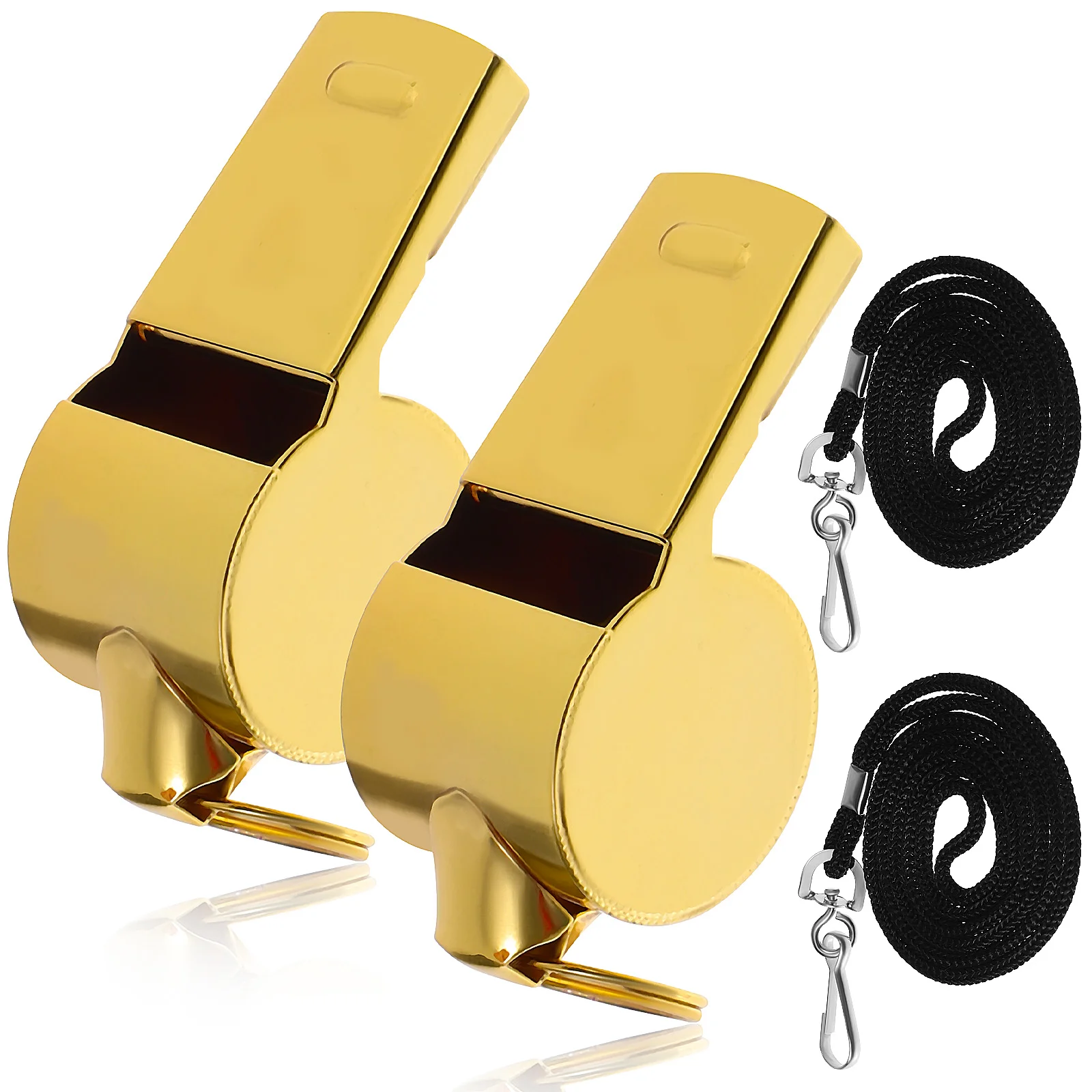 2 Pcs Referee Whistle Child Soccer Football Stainless Steel Hanging Pendant
2 Pcs Referee Whistle Child Soccer Football Stainless Steel Hanging Pendant