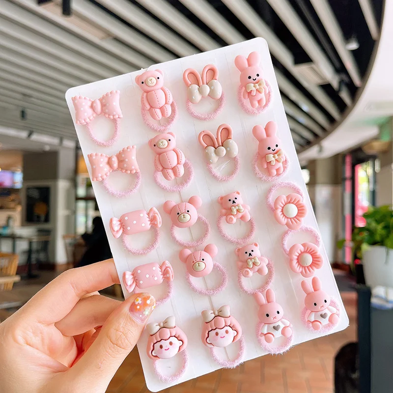 20PCS New Disney Cartoon Brown Animal Kids Elastic Hair Bands Cute Children Hair Ties Girls Hair Accessories Baby Headwear
20PCS New Disney Cartoon Brown Animal Kids Elastic Hair Bands Cute Children Hair Ties Girls Hair Accessories Baby Headwear