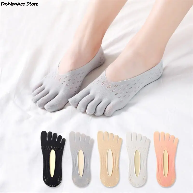 1 Pair Fashion Summer Thin Toe Sock Slippers Women Lady Invisible Silicone Anti-Slip Five Finger Socks
1 Pair Fashion Summer Thin Toe Sock Slippers Women Lady Invisible Silicone Anti-Slip Five Finger Socks