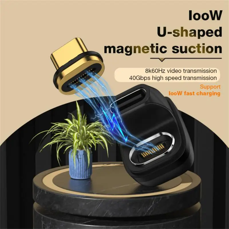 40gbps Type C Data Adapter Fast Charging Magnetic Data Sync Converter High Speed 100w Type-c U-shape Adapter Multifunctional
40gbps Type C Data Adapter Fast Charging Magnetic Data Sync Converter High Speed 100w Type-c U-shape Adapter Multifunctional