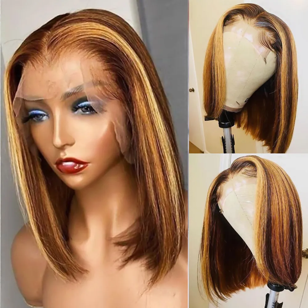 Highlight Bob Wig Human Hair Brazilian Ombre Lace Closure Wig T Part Human Hair Wig Short Bob Human Hair Wig For Women
Highlight Bob Wig Human Hair Brazilian Ombre Lace Closure Wig T Part Human Hair Wig Short Bob Human Hair Wig For Women