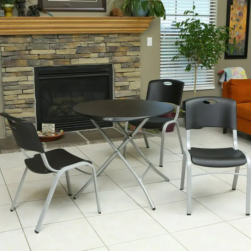 Round Folding Table in Black (Light Commercial), 80351
Round Folding Table in Black (Light Commercial), 80351