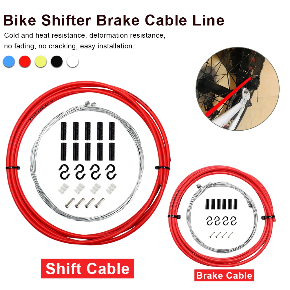 Wire For Bicycle Bike Shifters Derailleur Brake Cables Shift Cable Tube 2/2.5mm MTB Road Bike Shifter Brake Cable Line for bike
Wire For Bicycle Bike Shifters Derailleur Brake Cables Shift Cable Tube 2/2.5mm MTB Road Bike Shifter Brake Cable Line for bike