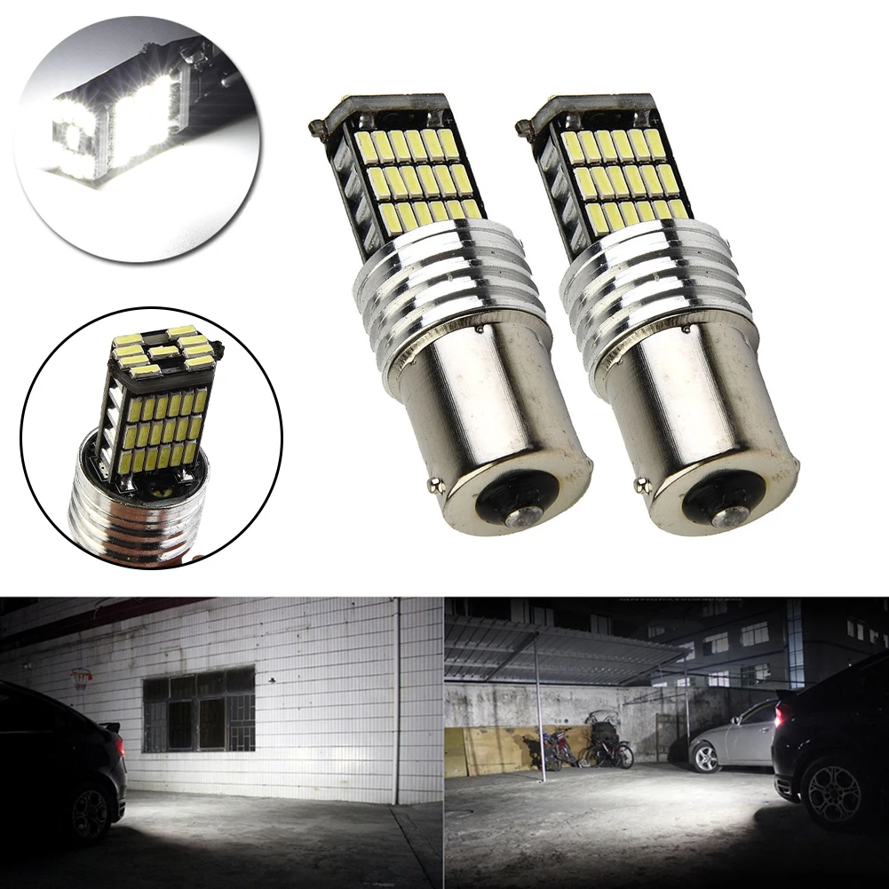 2pcs 1156 P21W BA15S 4014 45SMD Decoder Lamp Canbus Bulb Car LED Turn Signals Reverse Light Chips For Golf B5 B6 6000K
2pcs 1156 P21W BA15S 4014 45SMD Decoder Lamp Canbus Bulb Car LED Turn Signals Reverse Light Chips For Golf B5 B6 6000K