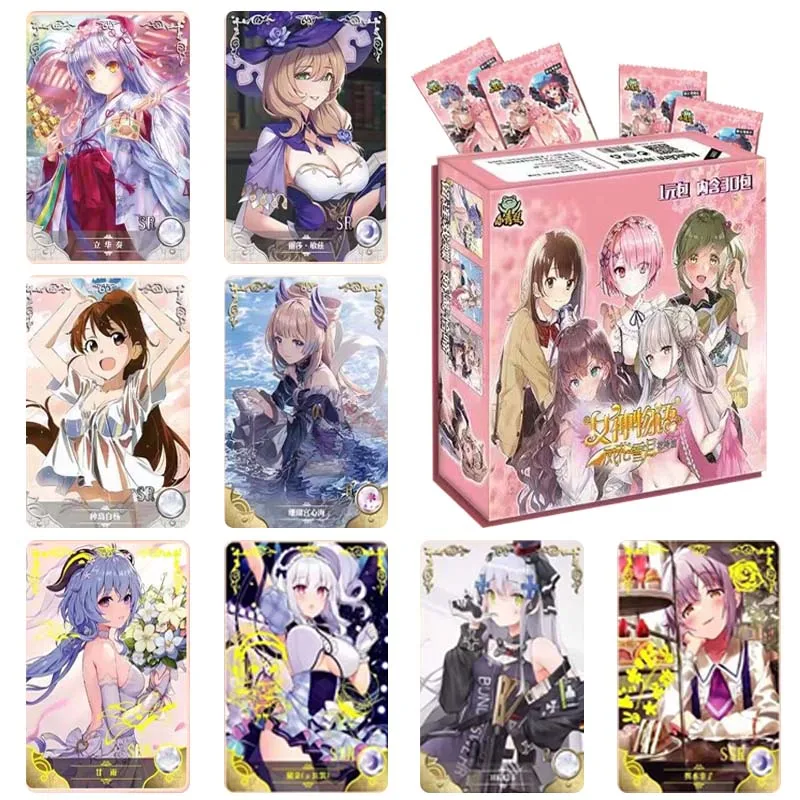 Goddess Story Collection Cards Paper Borad Games Children Anime Peripheral Character Kid's Gift Playing Card Toy
Goddess Story Collection Cards Paper Borad Games Children Anime Peripheral Character Kid's Gift Playing Card Toy