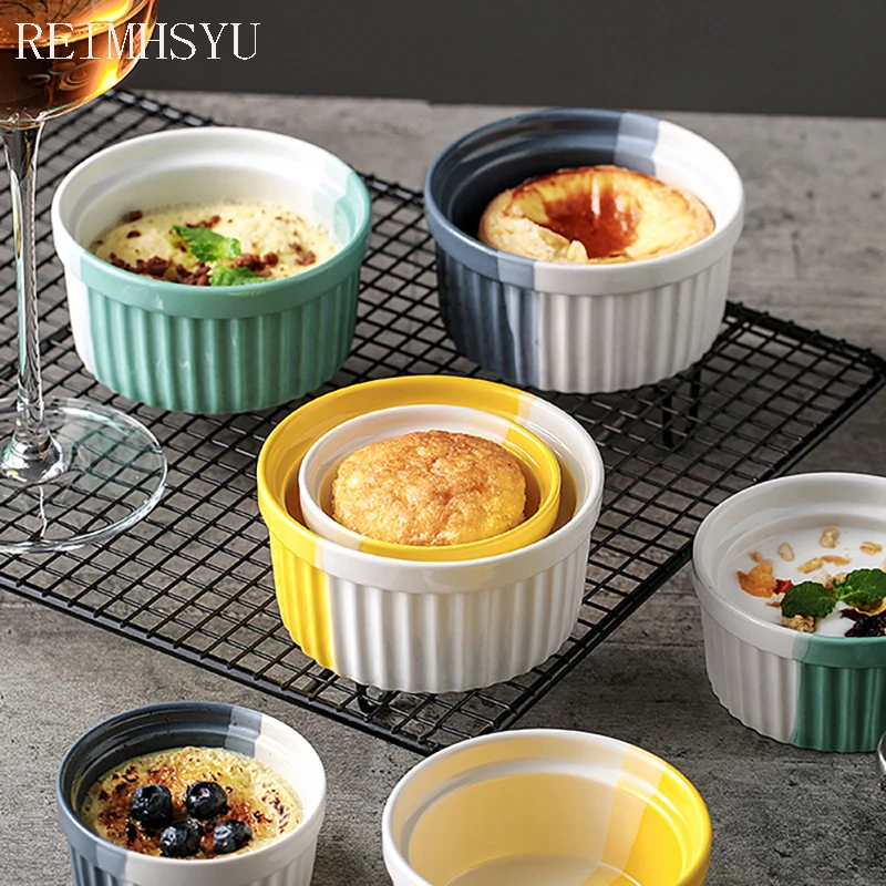 1PC RELMHSYU Japanese Style Ceramic Small Pudding Baking Cake Steamed Egg Pudding Snack Dinner Bowl Household Tableware
1PC RELMHSYU Japanese Style Ceramic Small Pudding Baking Cake Steamed Egg Pudding Snack Dinner Bowl Household Tableware