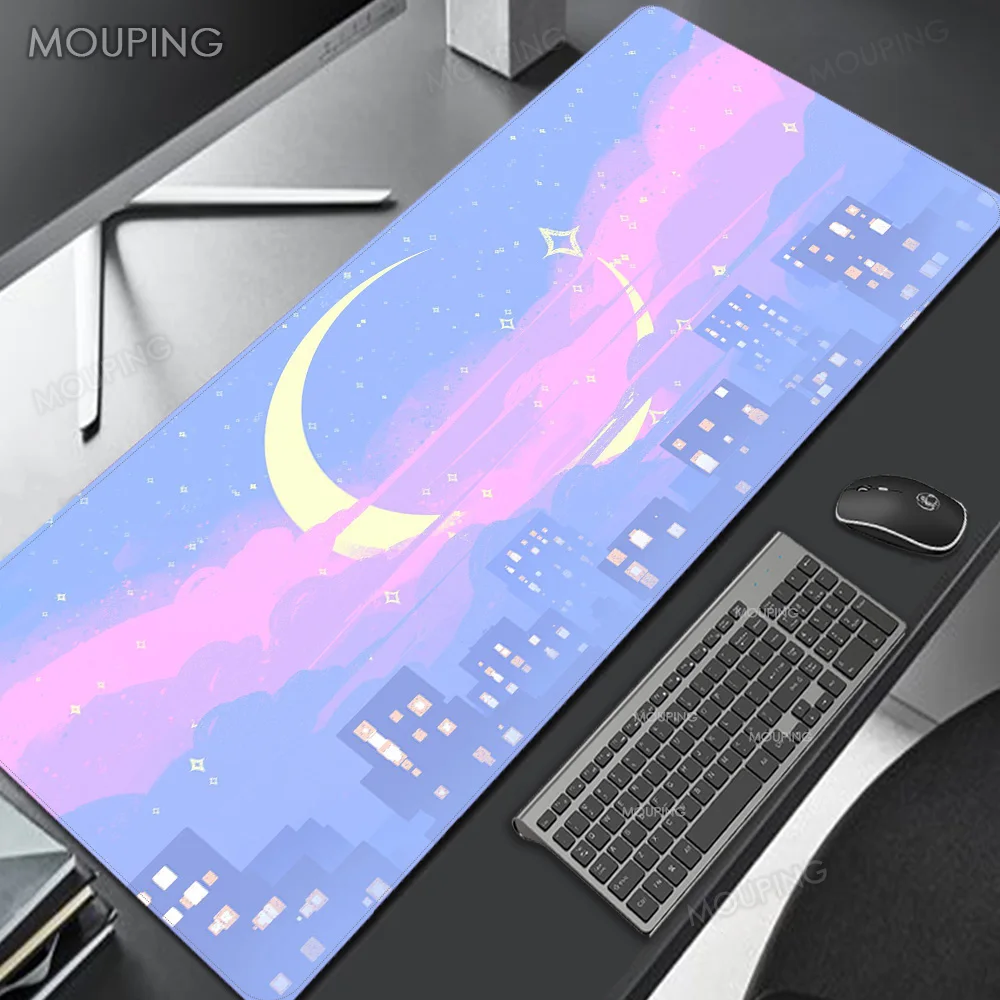 Kawaii Mouse Pad Keyboard Pad Gamers Large Mouse Pad Locking Edge Rubber Desk Mat Office Laptop Table Mat Anime Mouse Pad XXL 
Kawaii Mouse Pad Keyboard Pad Gamers Large Mouse Pad Locking Edge Rubber Desk Mat Office Laptop Table Mat Anime Mouse Pad XXL