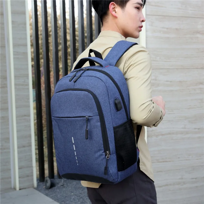 Мужской тканевый рюкзак на молнии, с отделением для ноутбука
Мужской тканевый рюкзак на молнии, с отделением для ноутбука