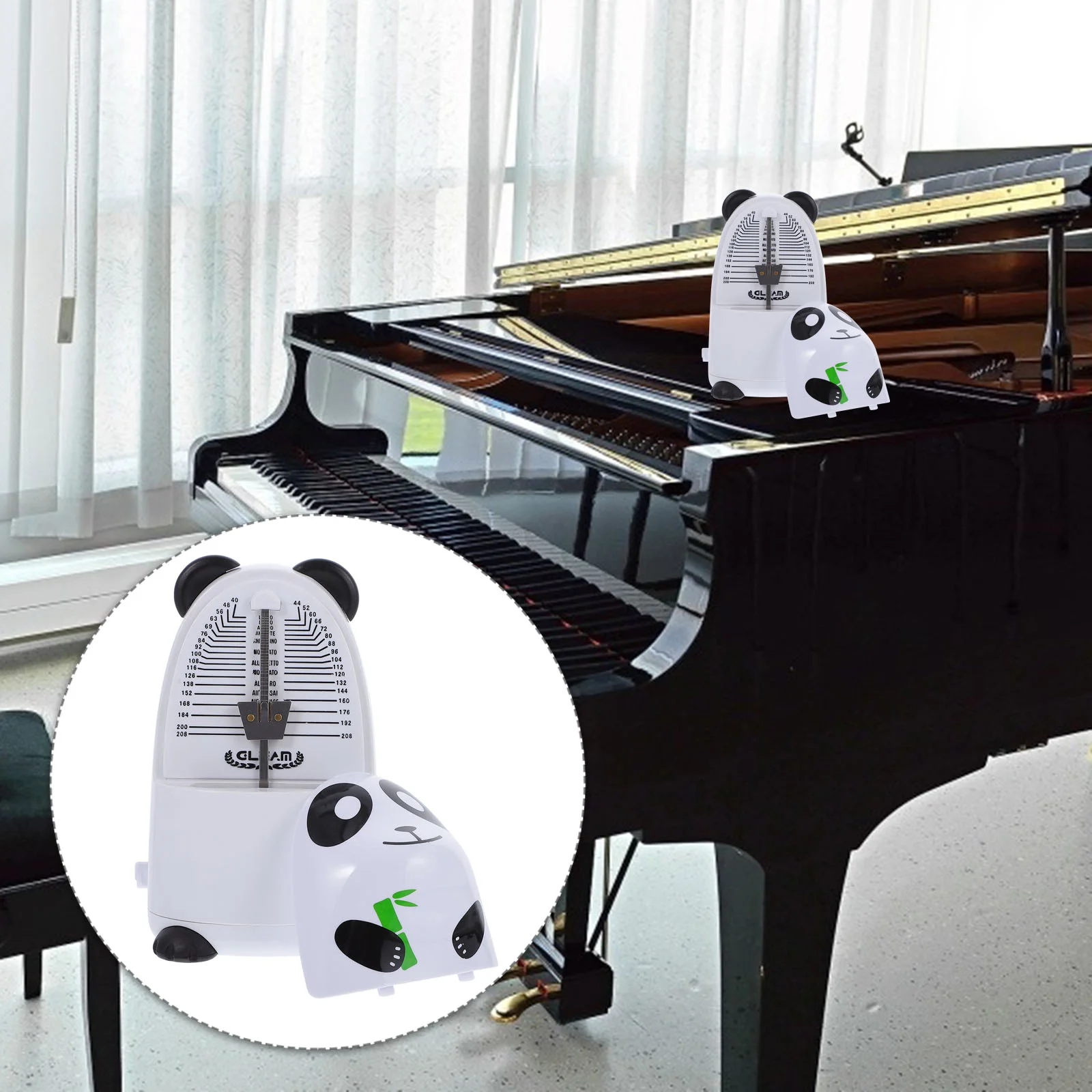 1Pc Universal Musical Instrument Metronome Guitars Piano Metronome (Black White)
1Pc Universal Musical Instrument Metronome Guitars Piano Metronome (Black White)