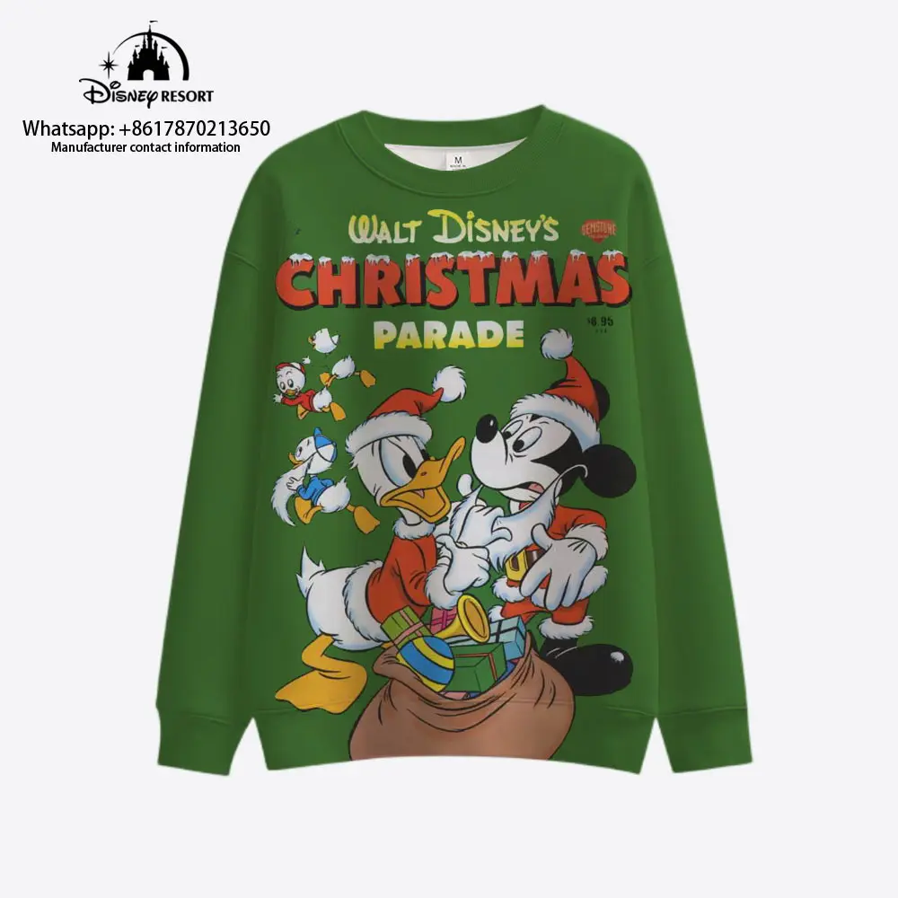 Disney Mickey Mouse printed hoodless sweater Youth jacket Fashion ins sweater Women's top Sports sweater Fashion top
Disney Mickey Mouse printed hoodless sweater Youth jacket Fashion ins sweater Women's top Sports sweater Fashion top