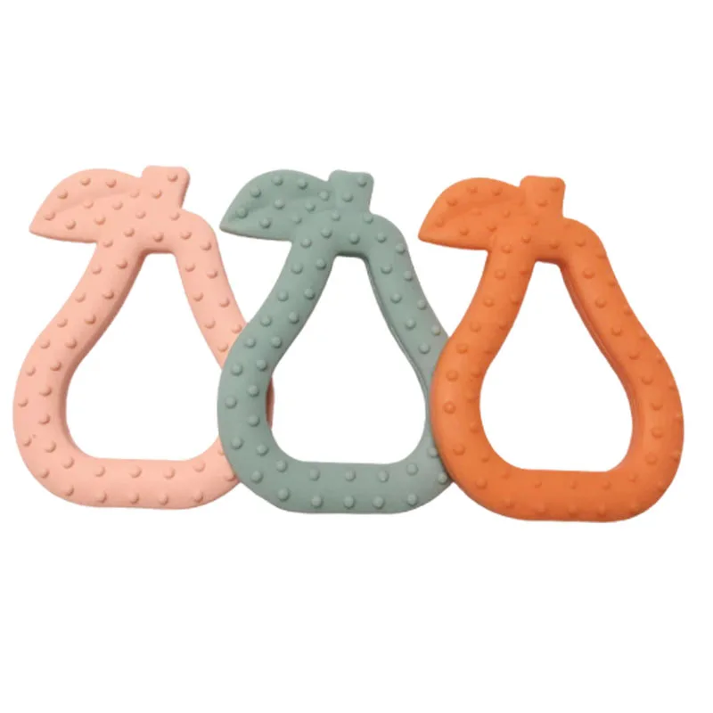 Food Grade Teether Silicone Fruit Bracelet Teether Ring Infant Teething Toy Christmas Baby Wristband BPA Free Baby Accessories
Food Grade Teether Silicone Fruit Bracelet Teether Ring Infant Teething Toy Christmas Baby Wristband BPA Free Baby Accessories