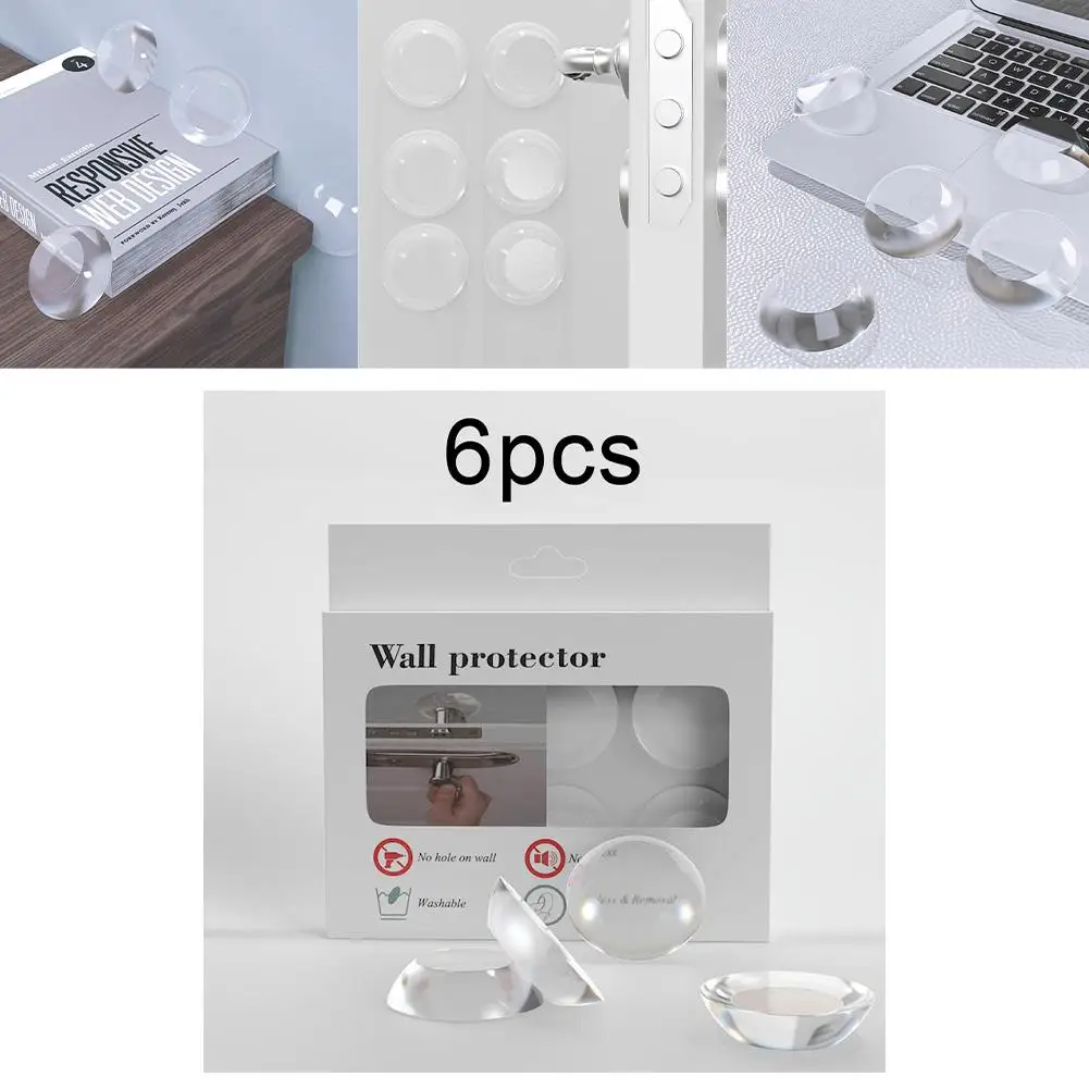 6pcs Silicone Door Stopper Transparent Door Handle Buffer Wall Protection Door Knob Bumper Walls Furniture Protective Door Stop
6pcs Silicone Door Stopper Transparent Door Handle Buffer Wall Protection Door Knob Bumper Walls Furniture Protective Door Stop