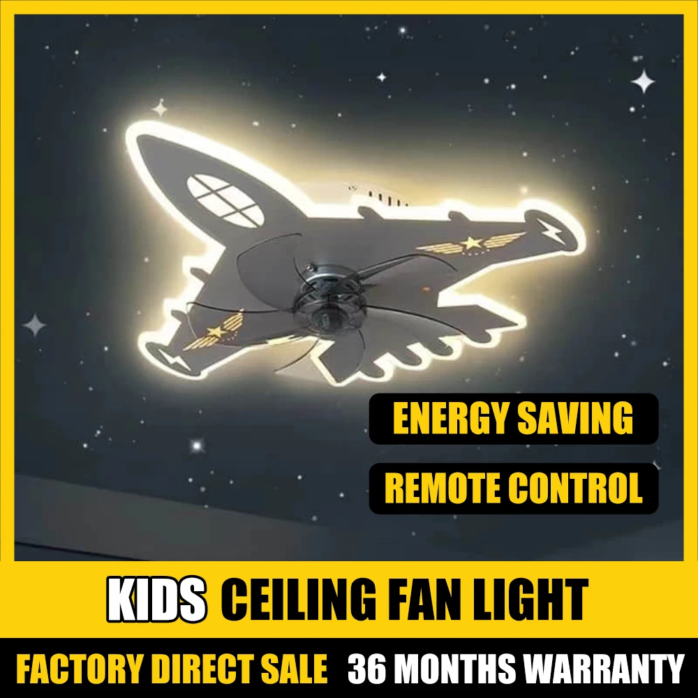 Ceiling Fan Lights LED Lamp For Children Kids Room Acrylic Lamparas De Teco Modern Interior Ceiling Fan Lamp For Baby Boys
Ceiling Fan Lights LED Lamp For Children Kids Room Acrylic Lamparas De Teco Modern Interior Ceiling Fan Lamp For Baby Boys