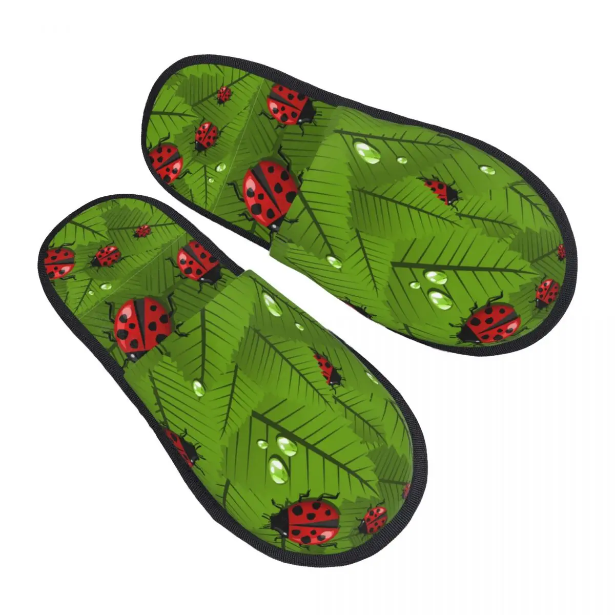 Men Women Plush Indoor Slippers Spring Leaves And Beetle Ladybug Warm Soft Shoes Home Footwear Autumn Winter 2023
Men Women Plush Indoor Slippers Spring Leaves And Beetle Ladybug Warm Soft Shoes Home Footwear Autumn Winter 2023
