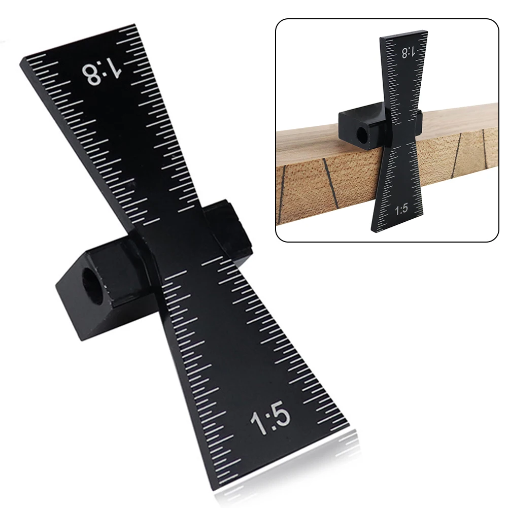 Wood Joints Home Aluminum Alloy Measuring Guide Tool Durable Hand Cut Portable Template Carpentry Practical DIY
Wood Joints Home Aluminum Alloy Measuring Guide Tool Durable Hand Cut Portable Template Carpentry Practical DIY