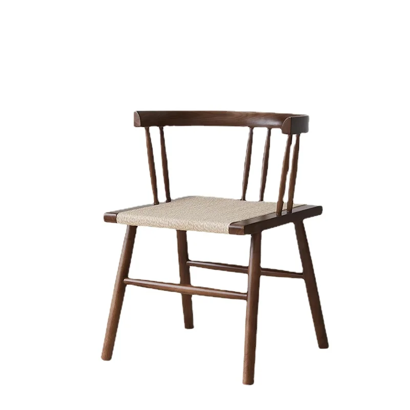 Hxl Solid Wood Seat Leisure Handmade Hemp Rope Woven Bed & Breakfast Dining Chair Ghost Chair
Hxl Solid Wood Seat Leisure Handmade Hemp Rope Woven Bed & Breakfast Dining Chair Ghost Chair