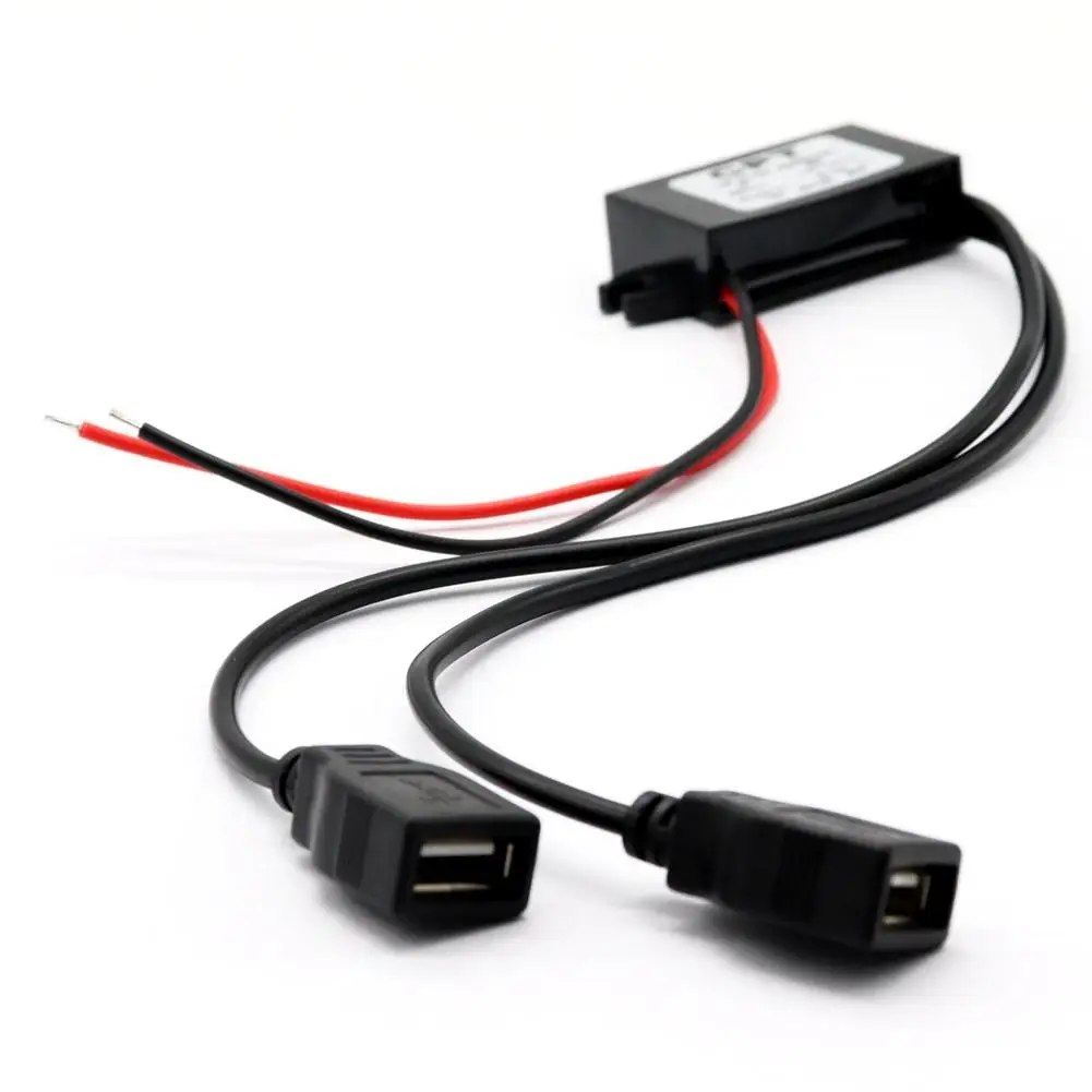 1pc Car Dc-dc Converter Module 12v To 5v 3a 15w Double Usb Step Down Power Output Adapter Modified Parts For Navigator Recorder
1pc Car Dc-dc Converter Module 12v To 5v 3a 15w Double Usb Step Down Power Output Adapter Modified Parts For Navigator Recorder