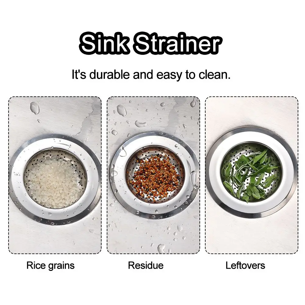 Kitchen Shower Stopper Hair Clean Up Anti Clog Sink Strainer Mesh Trap Drain Filter Waste Catcher
Kitchen Shower Stopper Hair Clean Up Anti Clog Sink Strainer Mesh Trap Drain Filter Waste Catcher