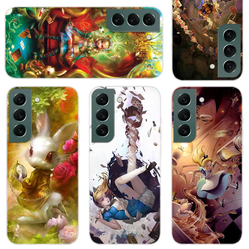 Silicone Soft Phone Case For Samsung Galaxy S22 S21 5G S20 Ultra S10 S9 S8 Plus Lite E Cover fairy tale Alice in Wonderland
Silicone Soft Phone Case For Samsung Galaxy S22 S21 5G S20 Ultra S10 S9 S8 Plus Lite E Cover fairy tale Alice in Wonderland